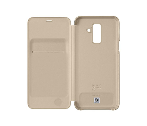 Samsung Wallet Cover do Samsung Galaxy A6+ złoty - 444720 - zdjęcie 8